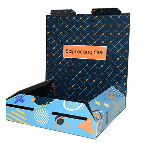 Self-Locking Folder