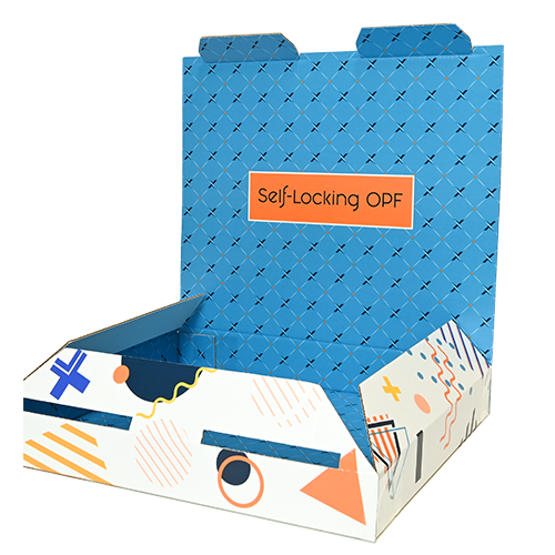 Self-Locking Folder