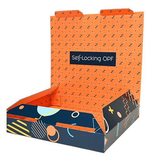 Self-Locking Folder